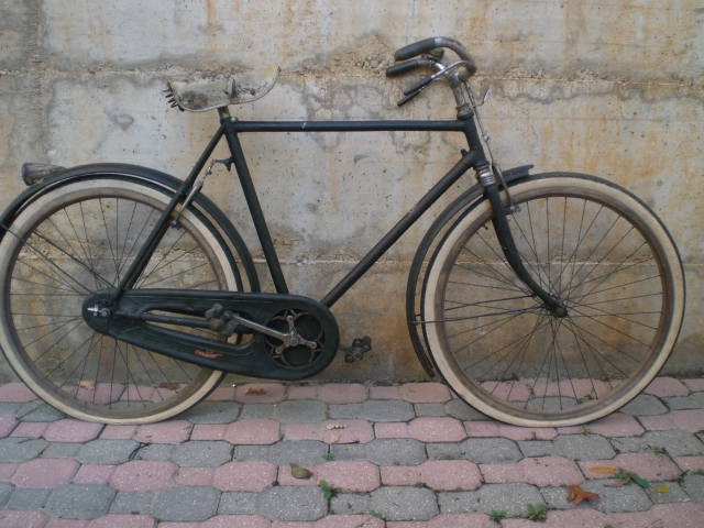 Bicicletta uomo cerchi in legno 1938 originale
