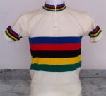 Maglia ciclismo vintage lana anni 80 Campione del mondo