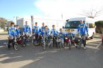 The GS Testi Cicli Perugia BMX team trains in France January 2012