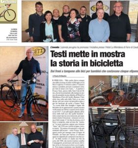 Esposizione Testi Cicli bici d'epoca a Perugia