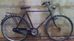 . Vintage Edoardo Bianchi men's bicycle from 1939 with Dansi headlight