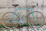 . Bianchi vintage racing bicycle from the 70s with Campagnolo Nuovo Gran Sport gears