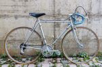 . Vintage Viscontea racing bicycle from 1974 with Campagnolo Gran Sport gears