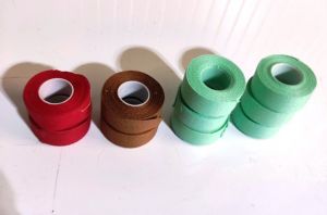 Fabric handlebar tape for vintage racing bicycles in various colours.
